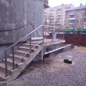 Перилы с тросом