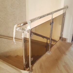 Стеклянные ограждения в доме