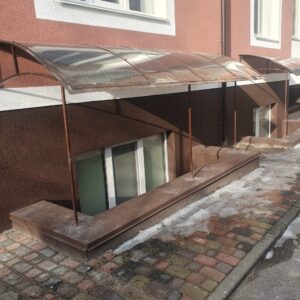Реставрация козырьков