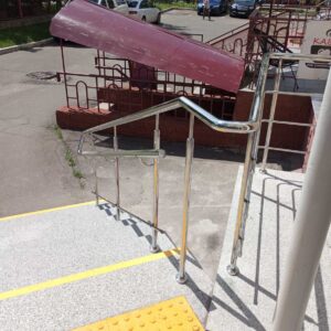 перила нержавейка на порог