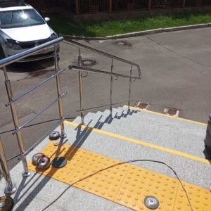красивые перила из нержавейки