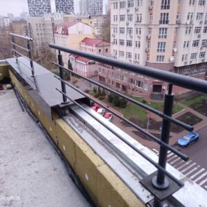 перила из метала на терассу